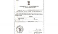 Integral Coach Factory, Chennai Enlistment Certificate
